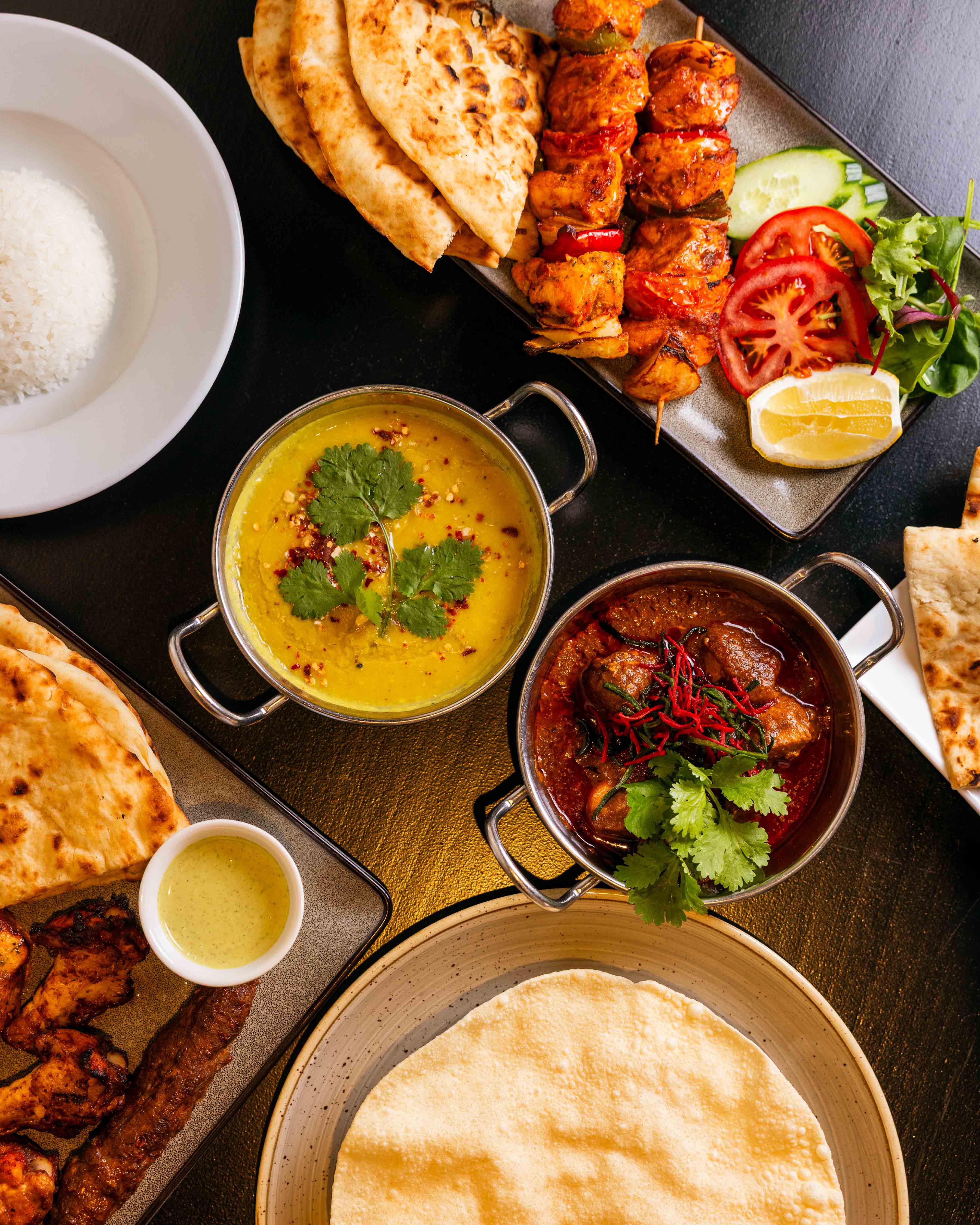 Bold global food dishes at Ember at Horizons