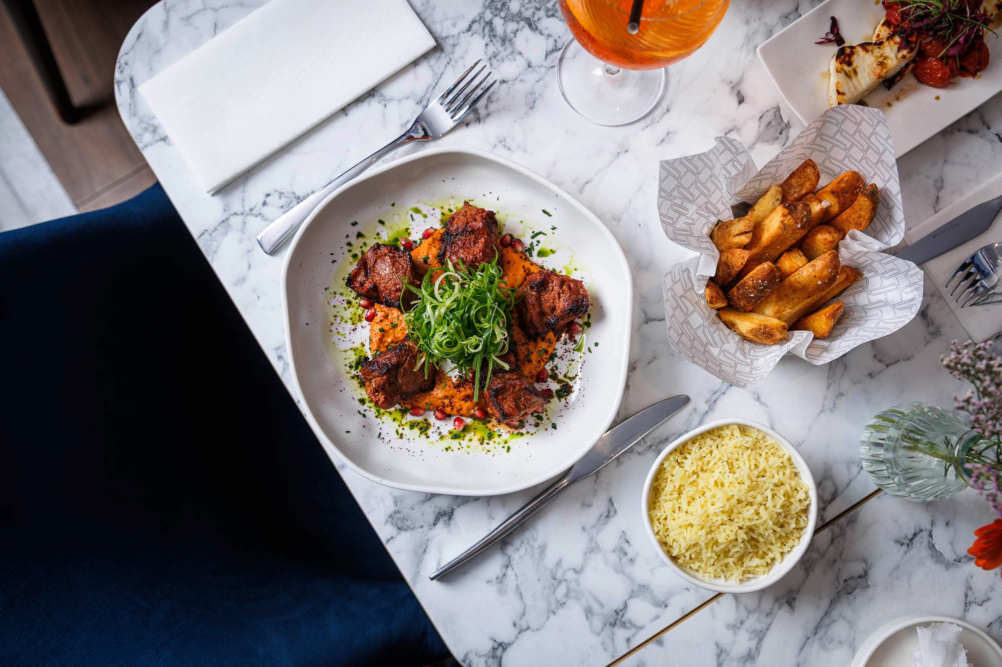 Pre-theatre dining experience at Ember