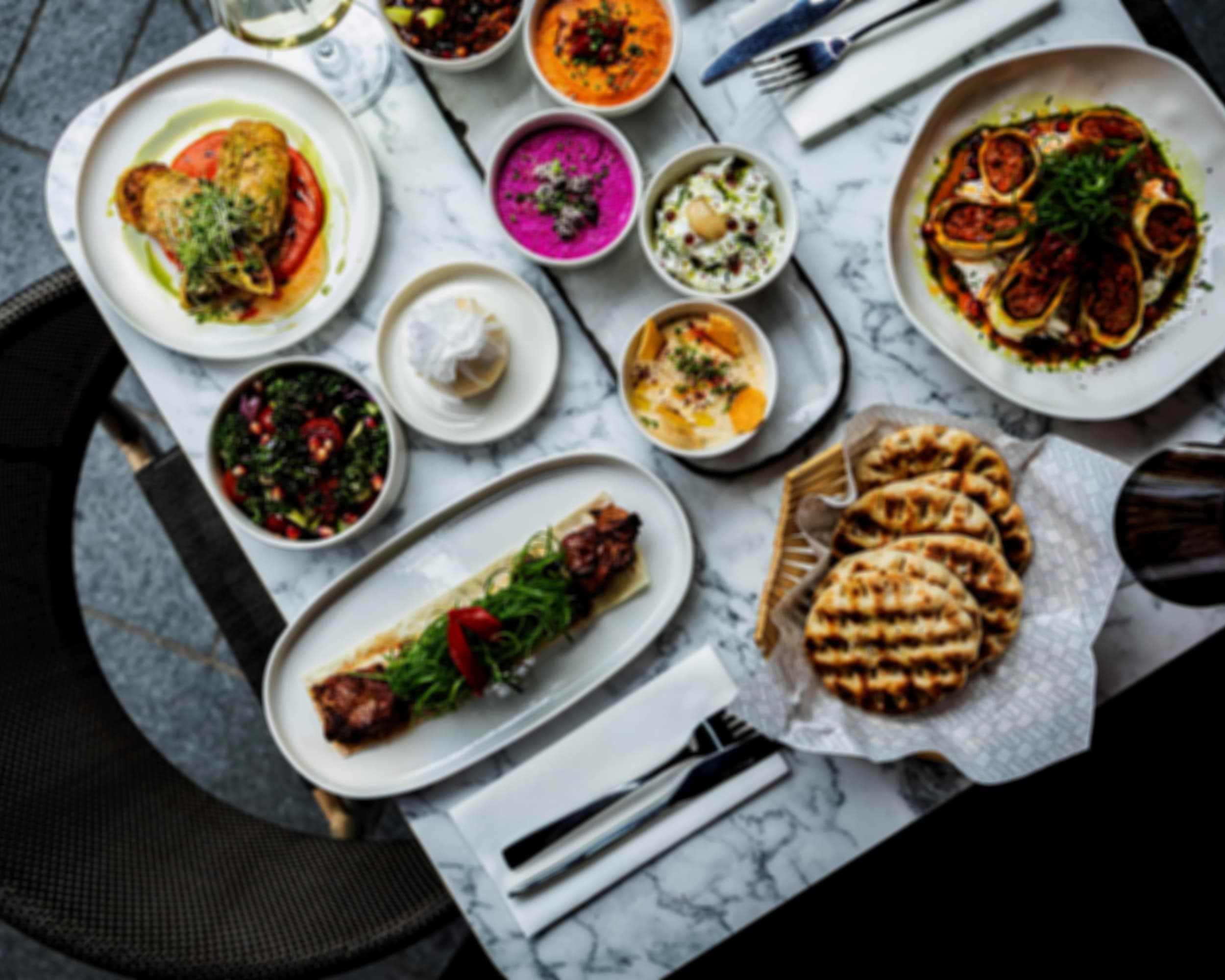 Ember at Horizons charcoal grill restaurant Leicester Square